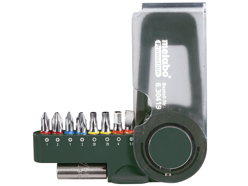 Metabo Bit Set, 9 Piece MPT630419