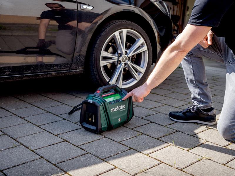 Metabo MULTI Inflator 18V Bare Unit tyres balls air mattresses etc MPTAK18MULTI