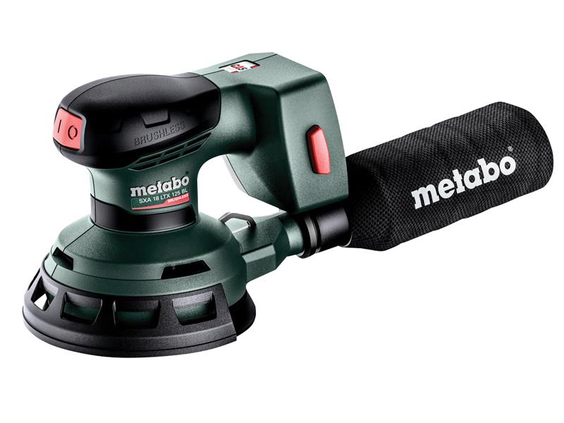 Metabo SXA 18 LTX 125 BL Brushless Orbital Sander + metaBOX 18V Bare Unit MPTSXA18LTX