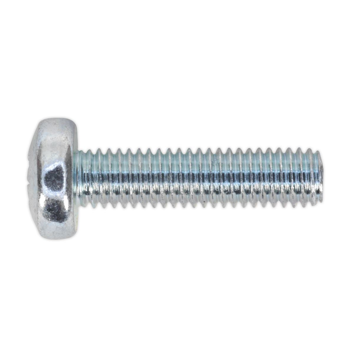 Sealey Machine Screw M5 x 20mm Pan Head Pozi Zinc Pack of 100 MSP520