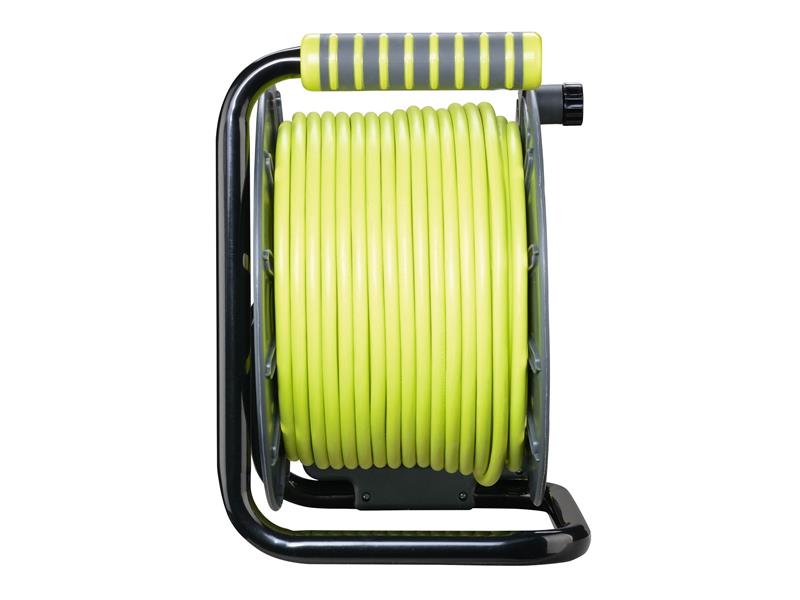 Masterplug PRO-XT Open Cable Reel 240V 13A 4-Socket 50m MSTOLU50134