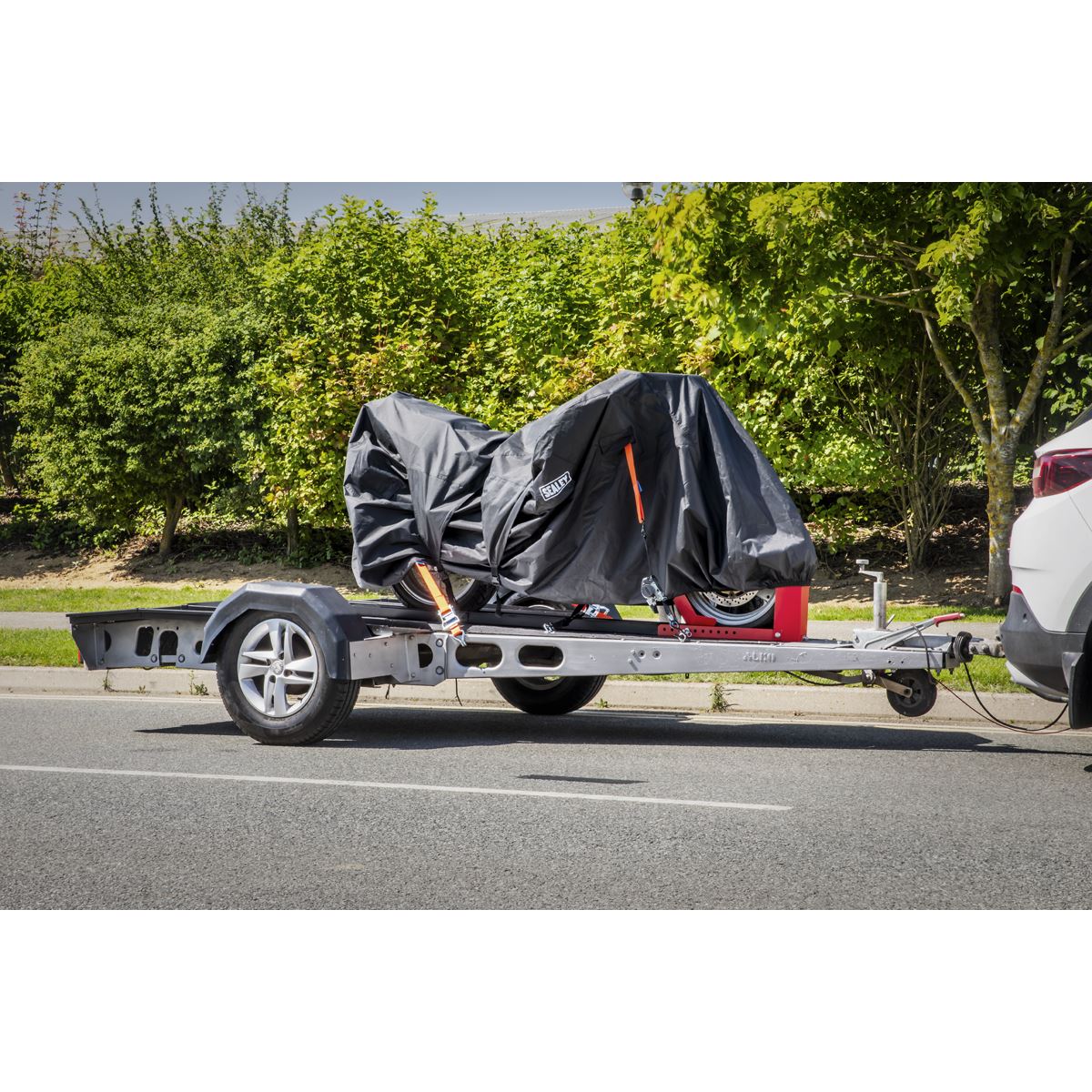 Sealey Waterproof Motorcycle Transport Cover Medium 2440 x 1120 x 1120mm MTCM