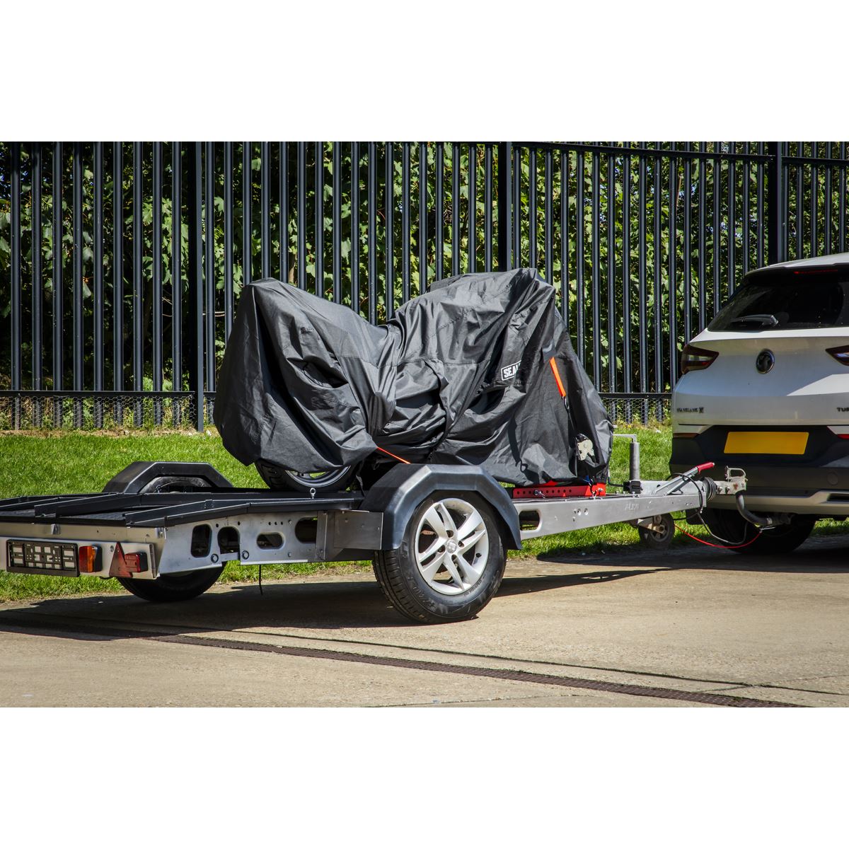Sealey Waterproof Motorcycle Transport Cover Medium 2440 x 1120 x 1120mm MTCM