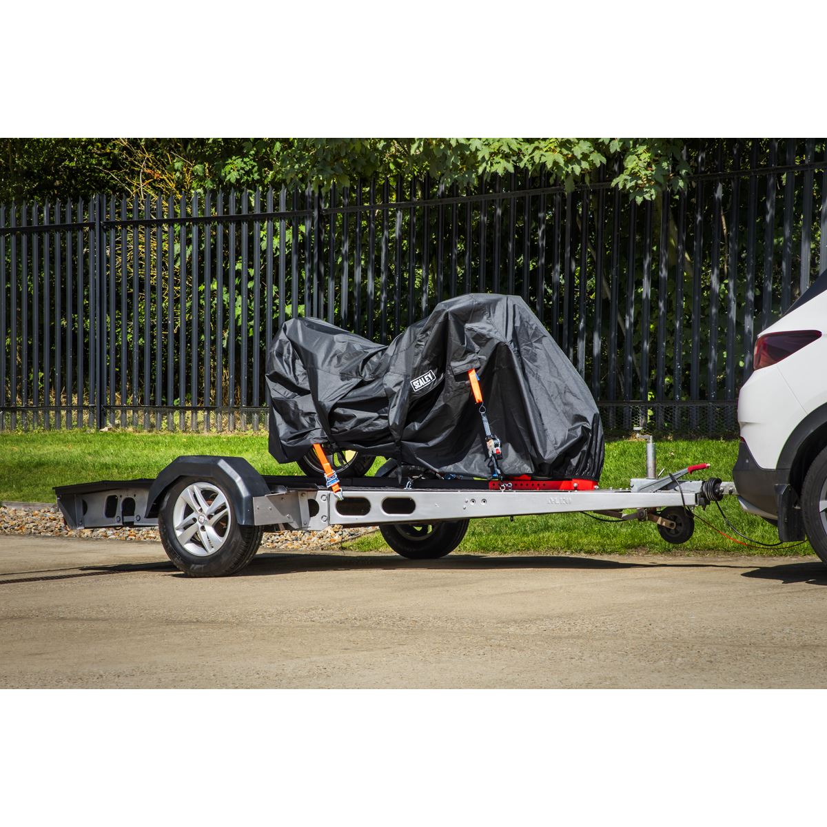 Sealey Waterproof Motorcycle Transport Cover Medium 2440 x 1120 x 1120mm MTCM
