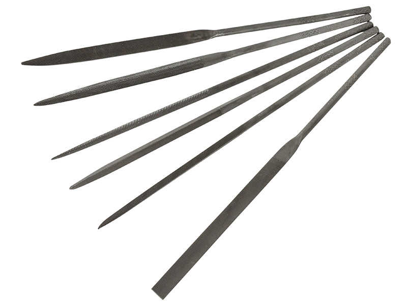 Crescent Nicholson® Red Wallet Needle Mini File Set 6 Piece 42030 NICMFSET