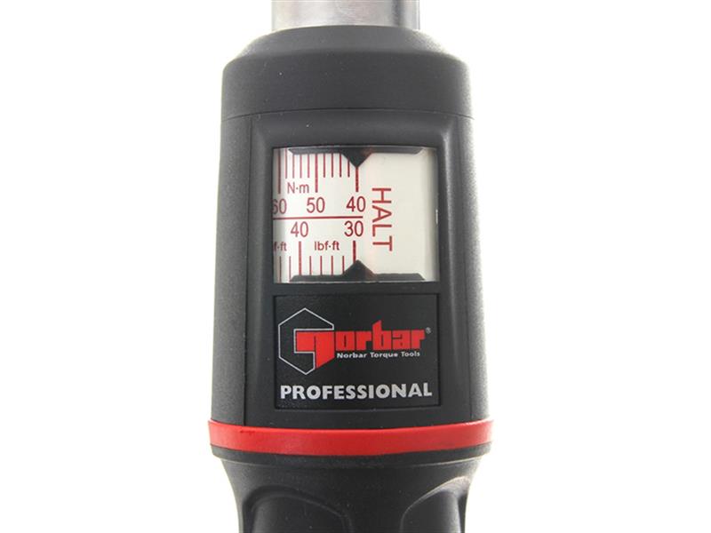 Norbar 200 Adjustable Dual Scale Torque Handle 16mm Spigot 40-200Nm NOR15064