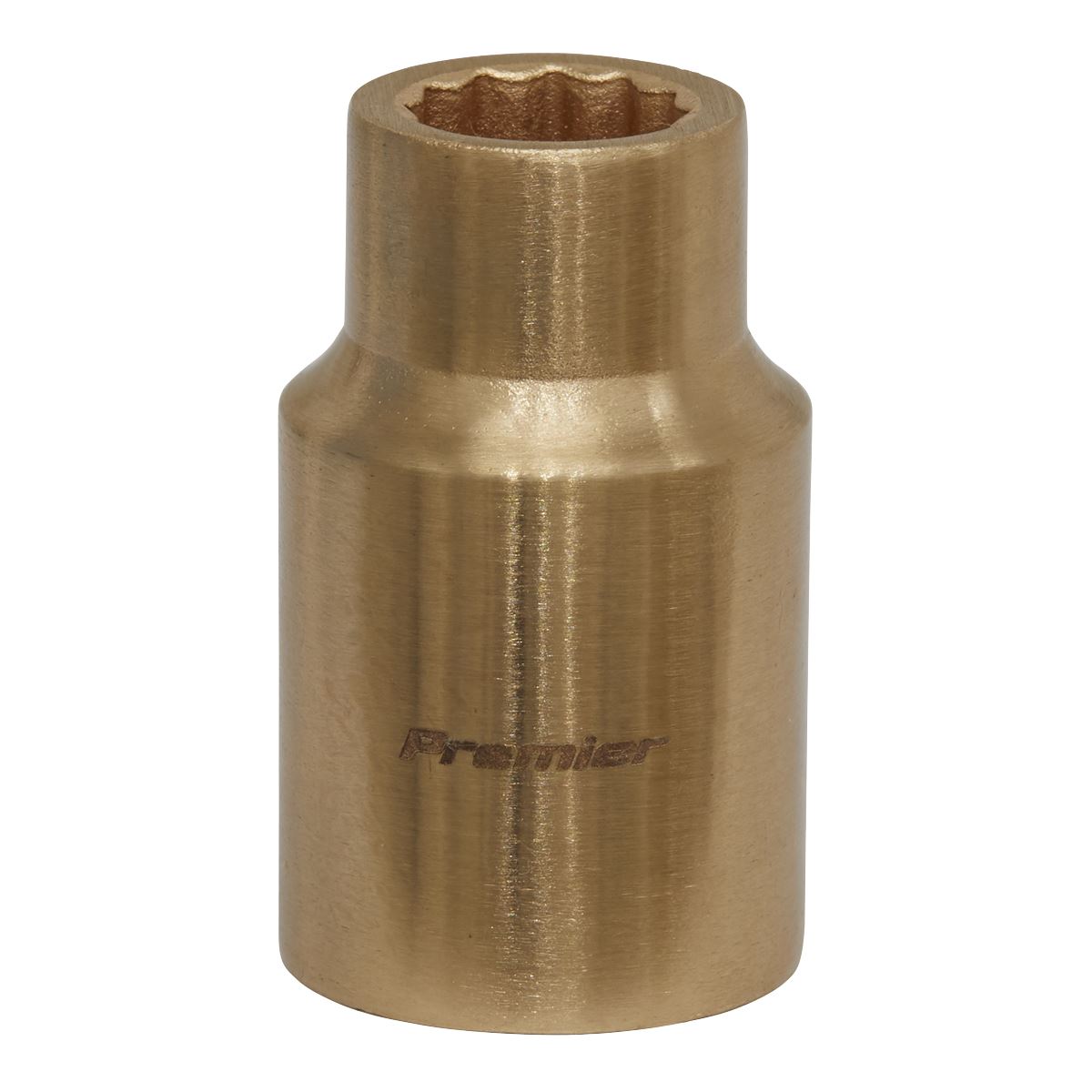 Sealey Non Sparking Socket 11mm 1/2"D WallDrive 12 point Beryllium Copper NS044