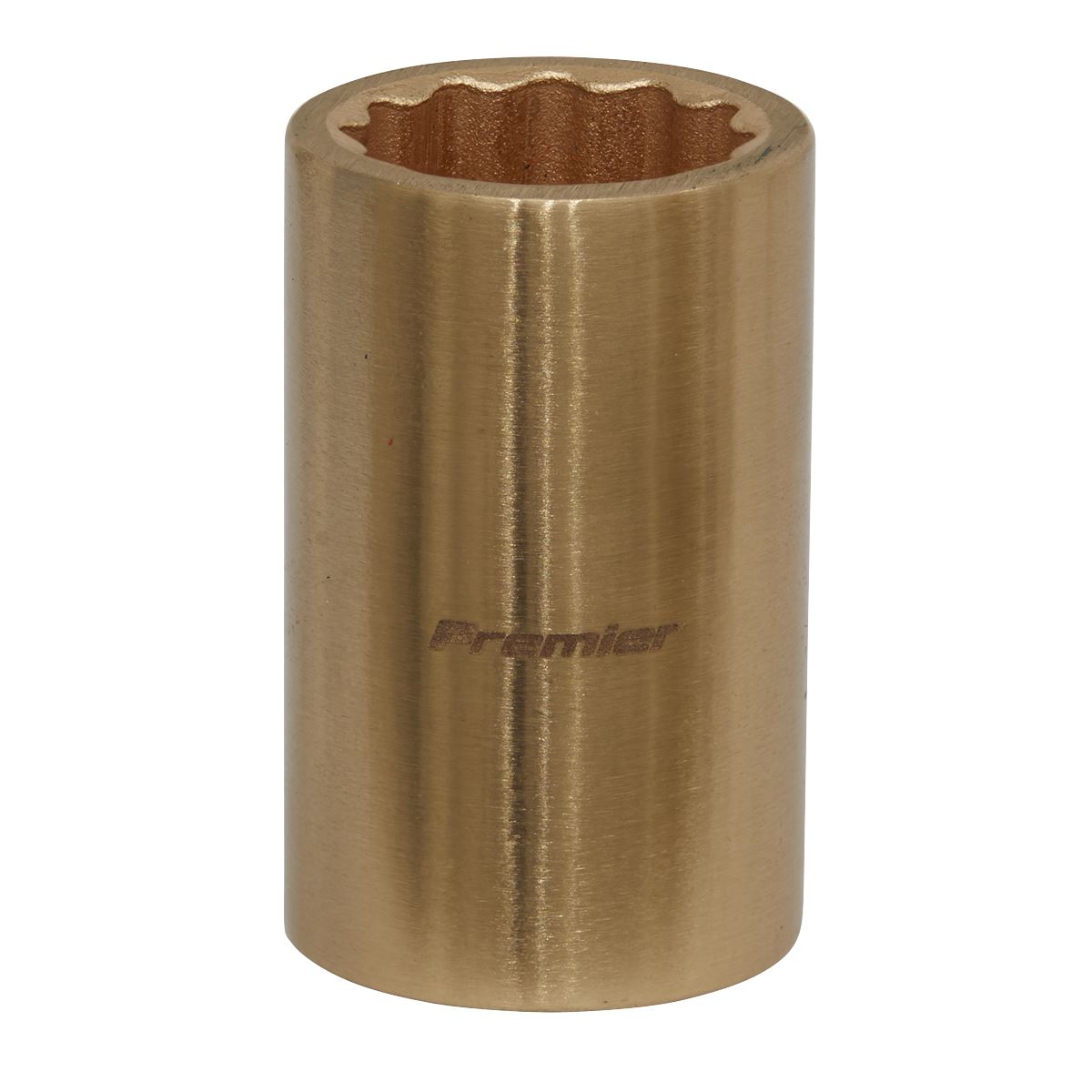 Sealey Non Sparking Socket 17mm 1/2"D WallDrive 12 point Beryllium Copper NS050