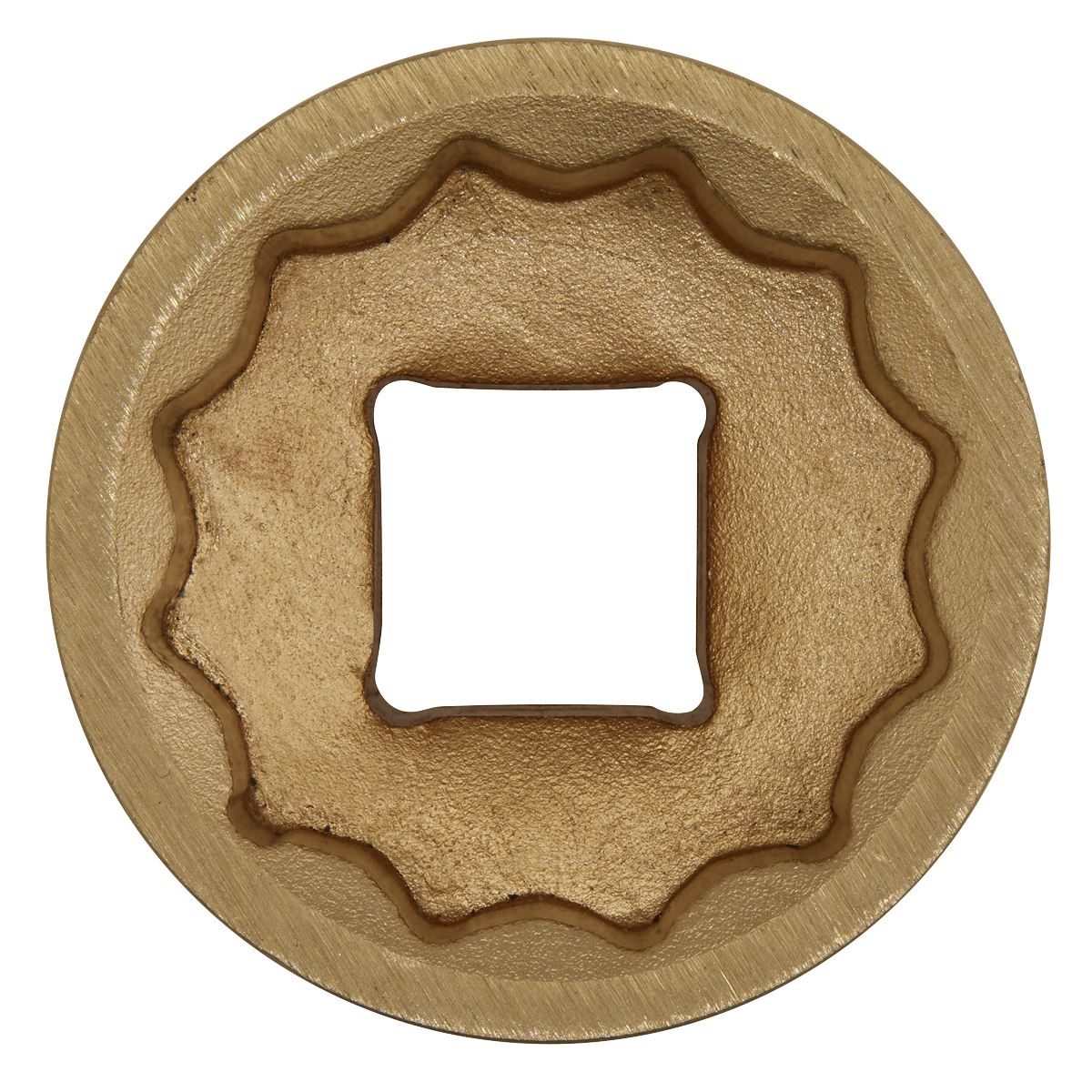 Sealey Non Sparking Socket 26mm 1/2"D WallDrive 12 point Beryllium Copper NS058