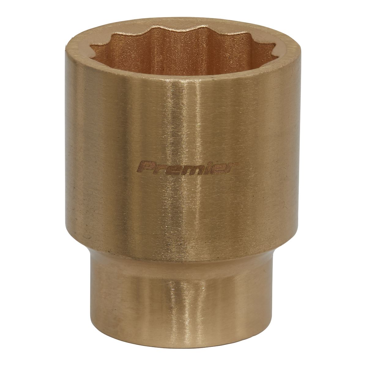 Sealey Non Sparking Socket 28mm 1/2"D WallDrive 12 point Beryllium Copper NS060