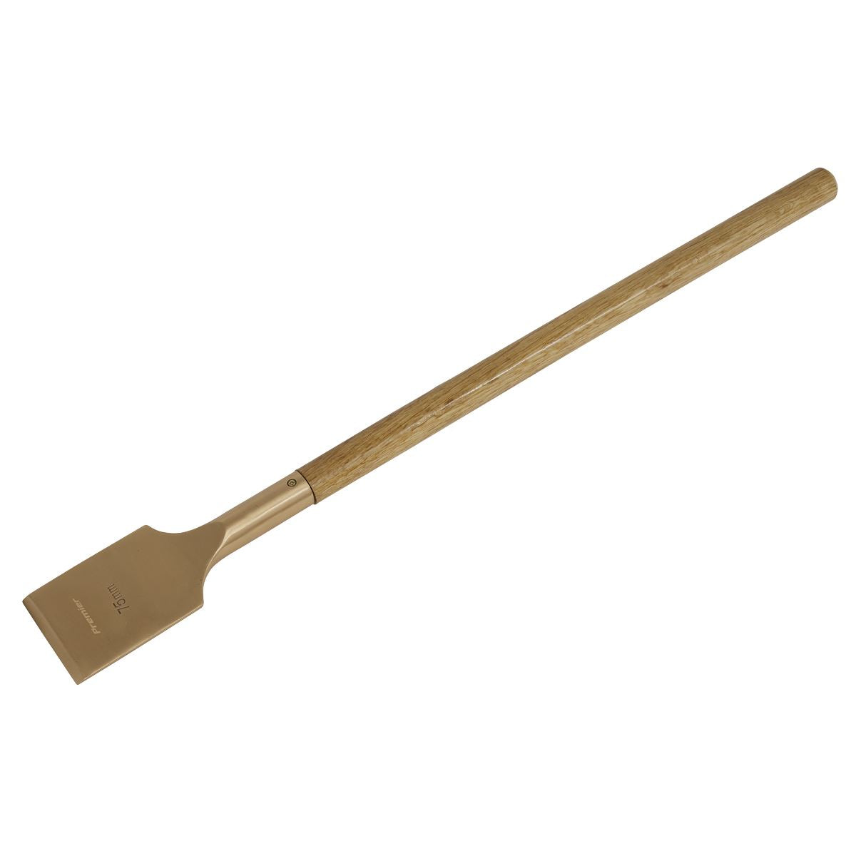 Sealey Non Sparking Scraper Long Handle 75 x 705mm Beryllium Copper NS113