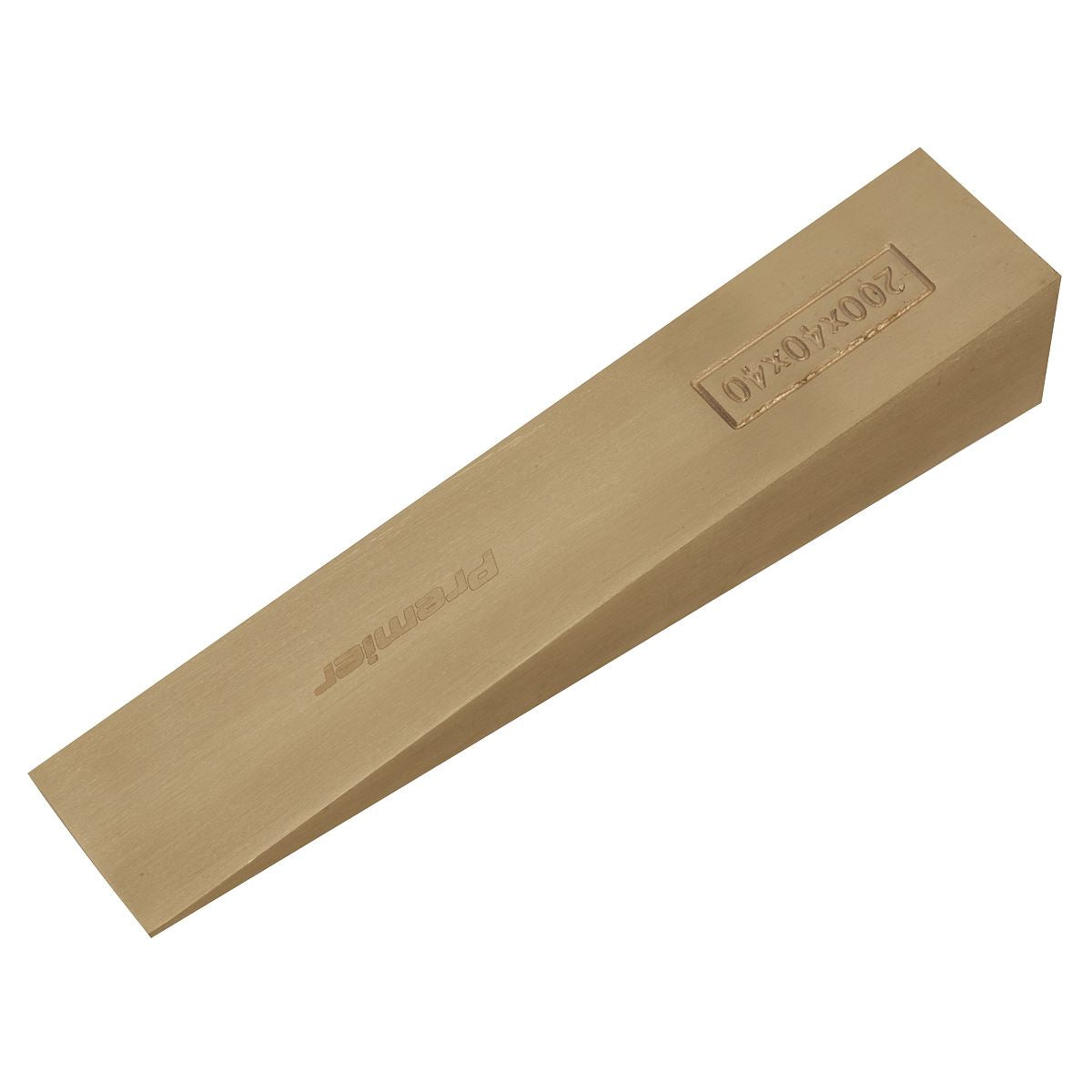 Sealey Wedge 200 x 40 x 40mm - Non-Sparking NS122