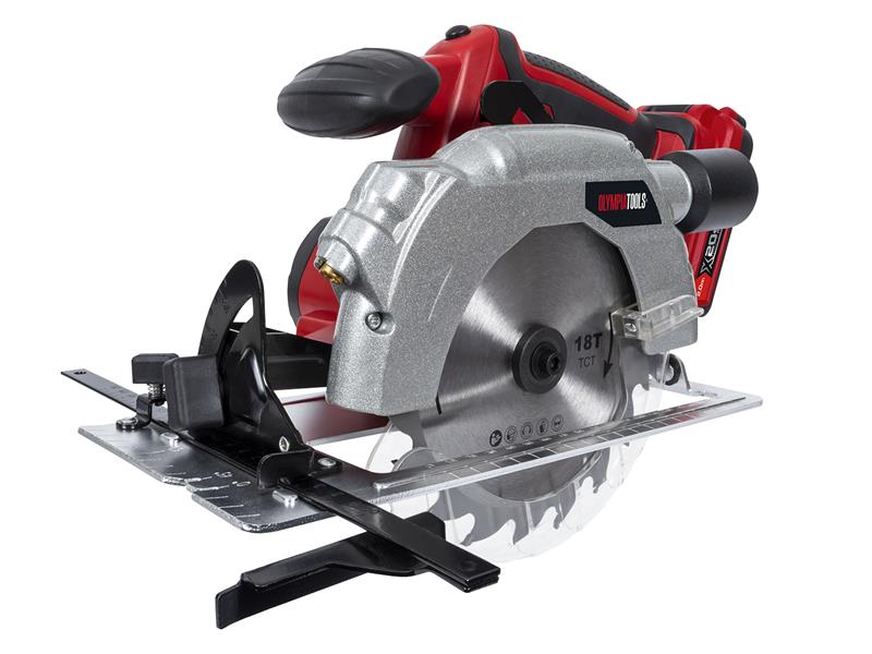 Olympia Power Tools X20S™ Circular Saw 20V 1 x 2.0Ah Li-ion OLPX20SCS1