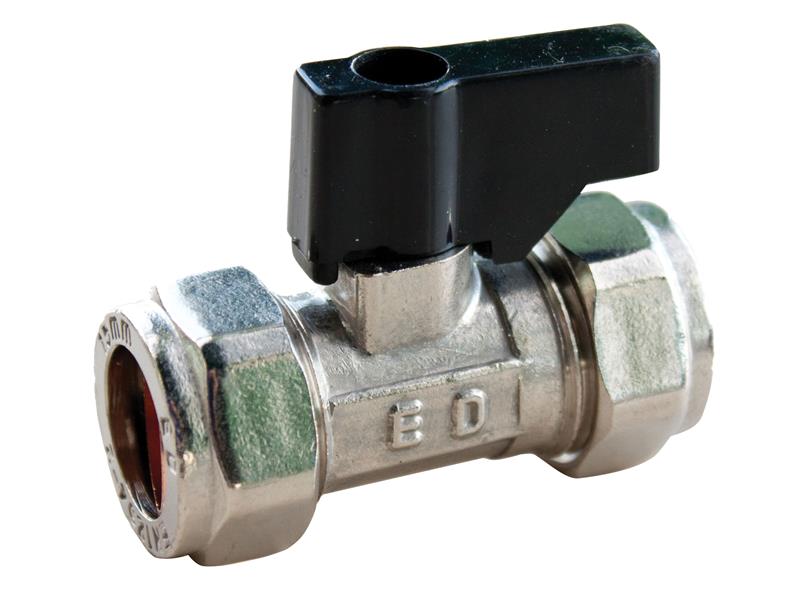 Oracstar Isolating Valve with Handle 15mm Chrome ORAPF26