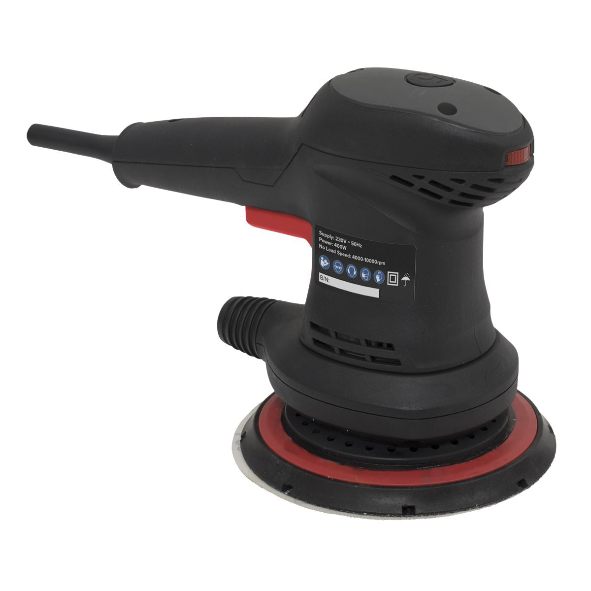 Sealey Random Orbital Electric Sander �150mm 400W OS400