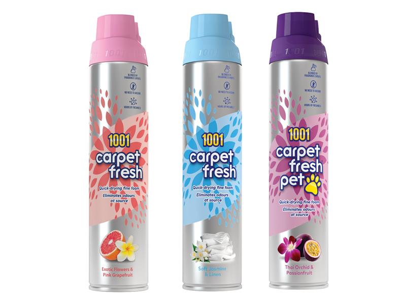 1001 Carpet Fresh, Exotic Flowers & Grapefruit 300ml OTO44545