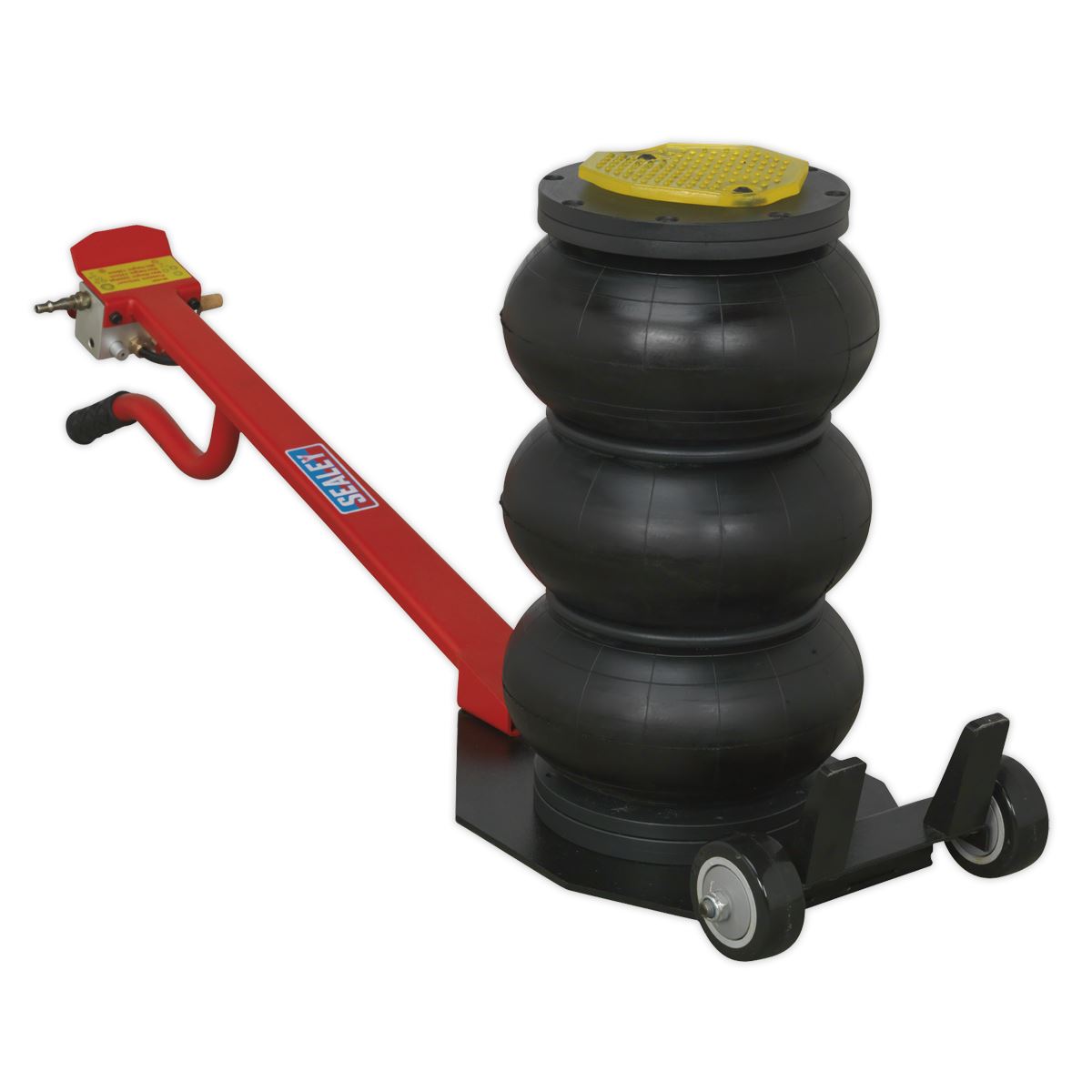 Sealey Premier Air Operated Fast Jack 3 Tonne 3-Stage - Long Handle PAFJ3