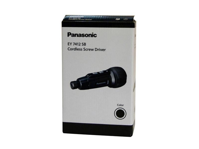 Panasonic Cordless Screwdriver 3.7V 1/4in Chuck Torque 1Nm EY7412SB32