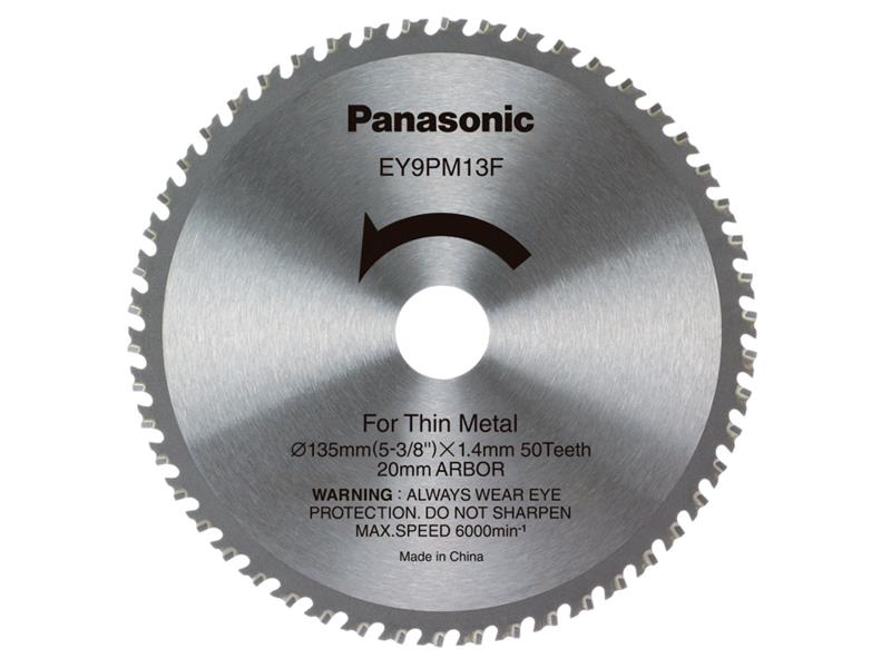 Panasonic Metal Cutting TCT Blade 135 x 20mm x 50T EY9PM13F32
