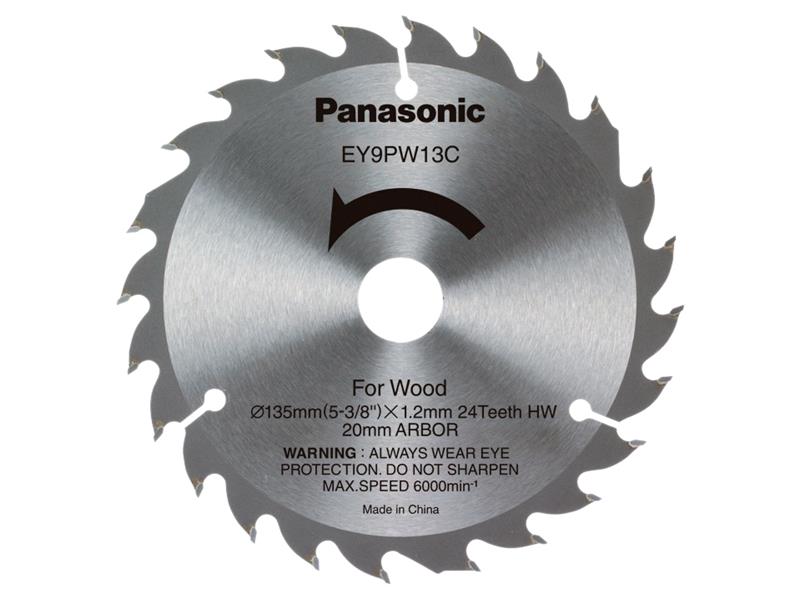 Panasonic Wood Cutting TCT Blade 135 x 20mm x 24T EY9PW13C32