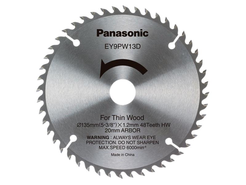 Panasonic Wood Cutting TCT Blade 135 x 20mm x 48T EY9PW13D32