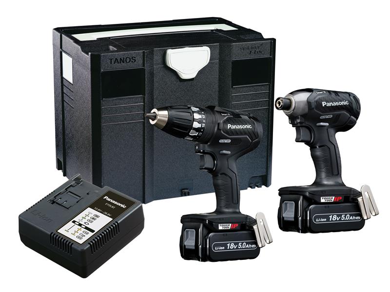 Panasonic EYC231LJ Twin Pack 18V 2 x 5.0Ah Li-ion PANC231LJ
