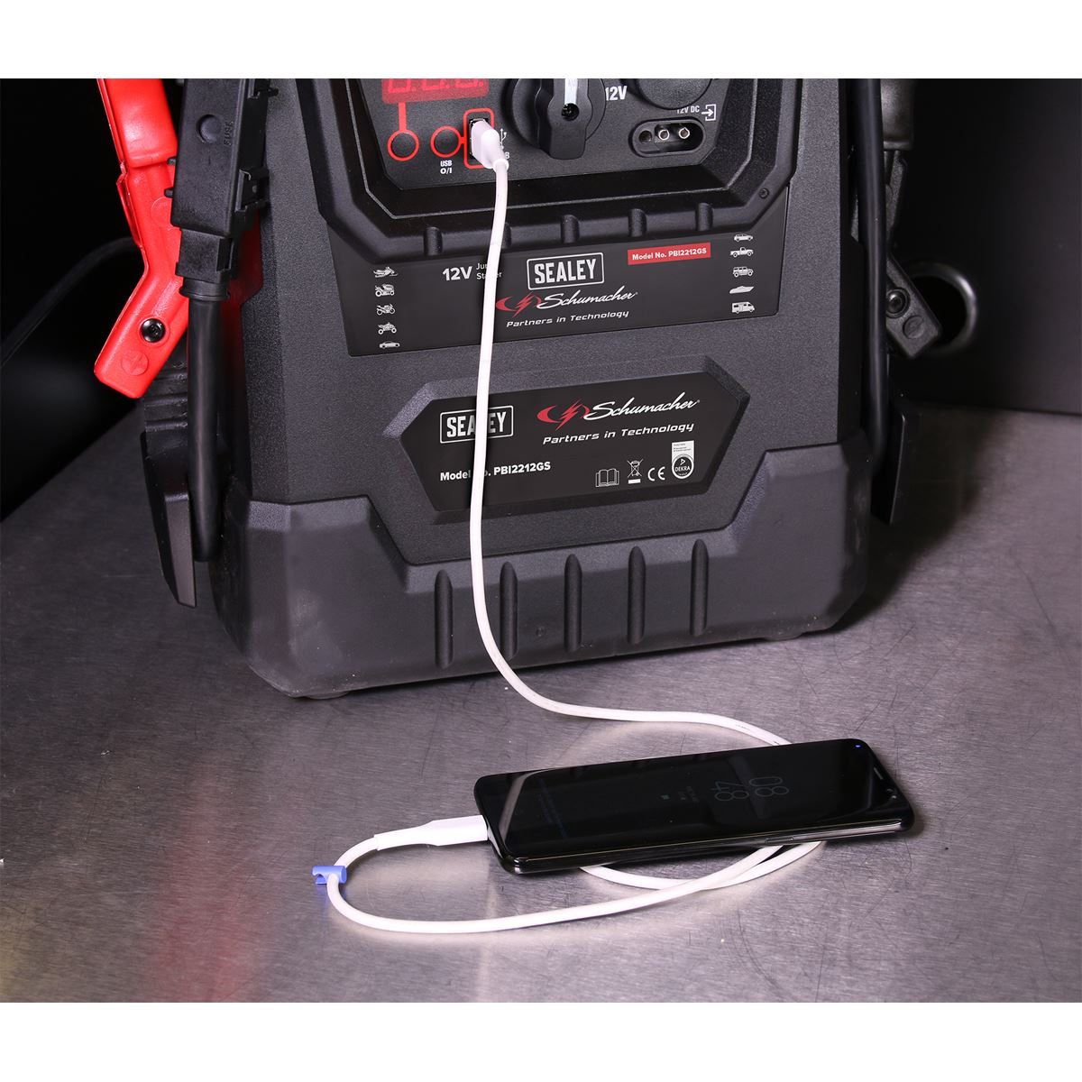Sealey Schumacher® RoadStart® Emergency Jump Starter 12V 2300 Peak Amps - DEKRA Approved PBI2212GS