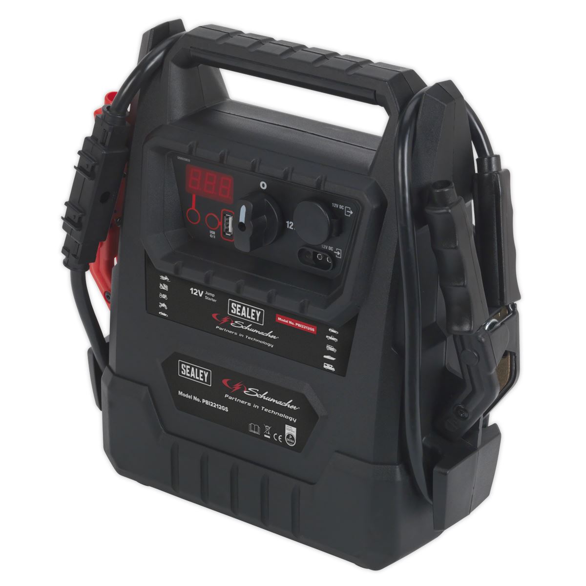 Sealey Schumacher® RoadStart® Emergency Jump Starter 12V 2300 Peak Amps - DEKRA Approved PBI2212GS