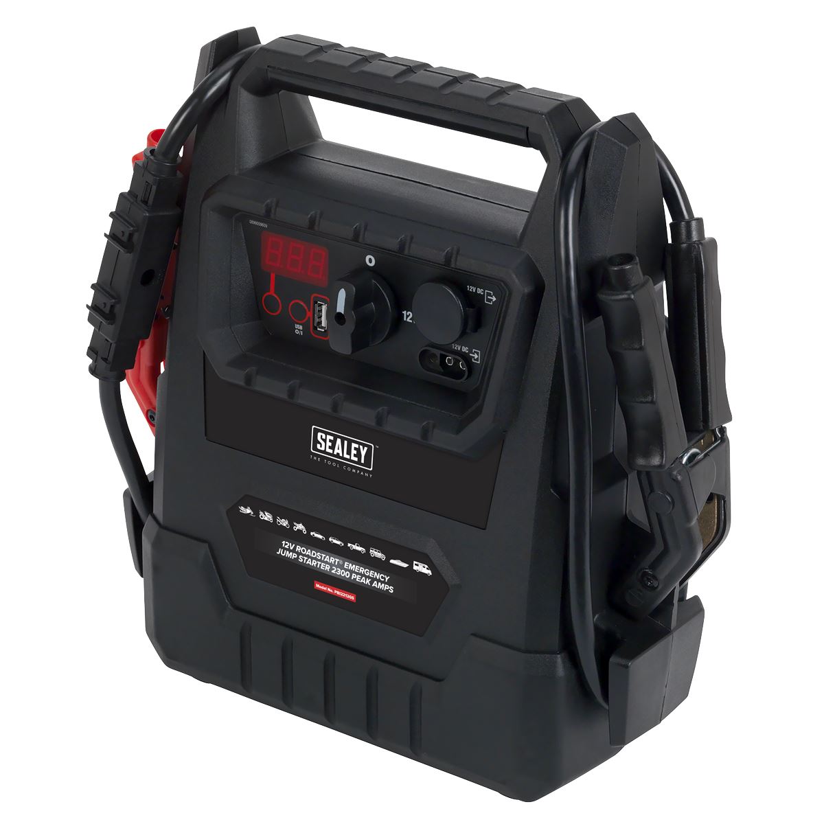 Sealey Schumacher® RoadStart® Emergency Jump Starter 12V 2300 Peak Amps - DEKRA Approved PBI2212GS