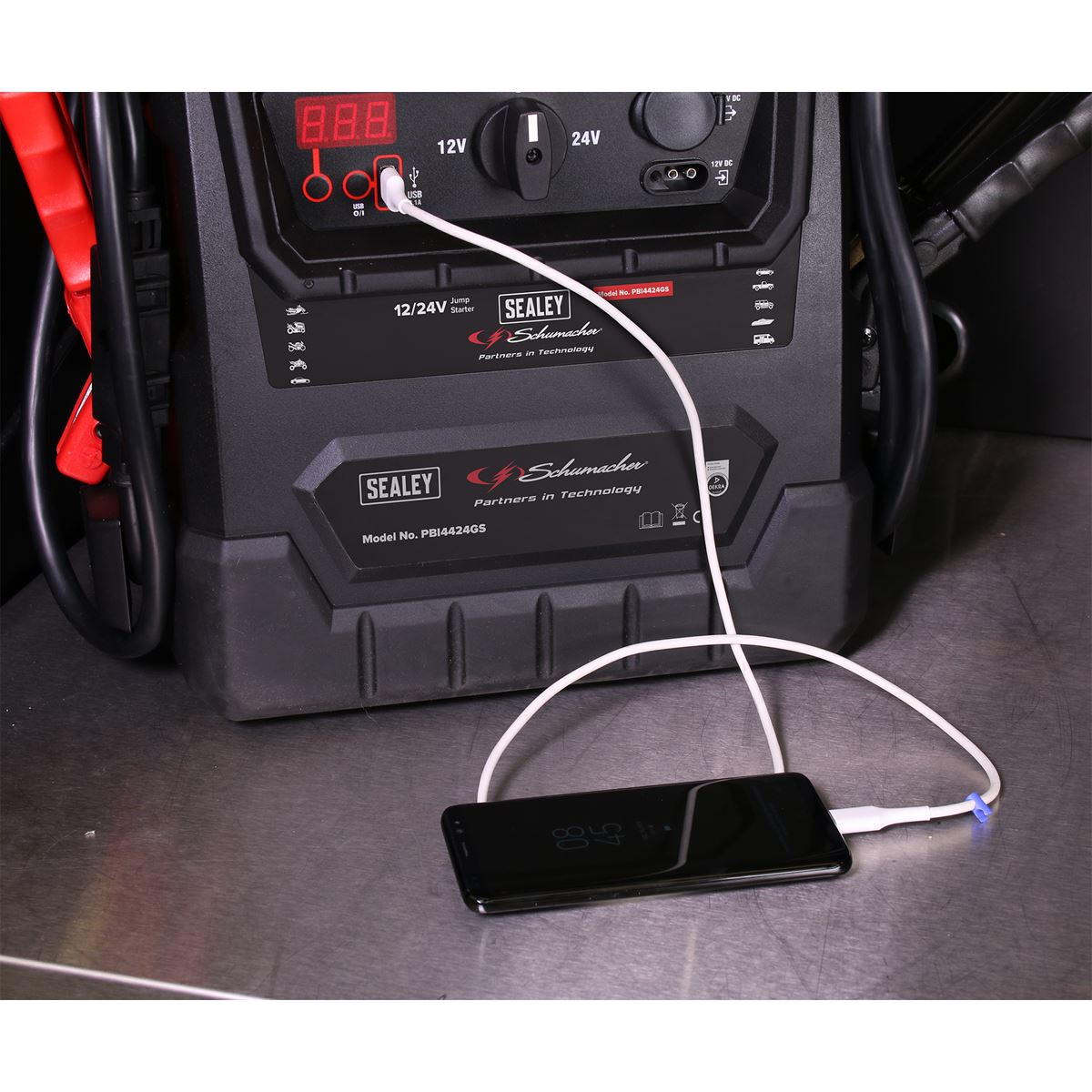 Sealey Schumacher® RoadStart® Emergency Jump Starter 12/24V 4600 Peak Amps - DEKRA Approved PBI4424GS