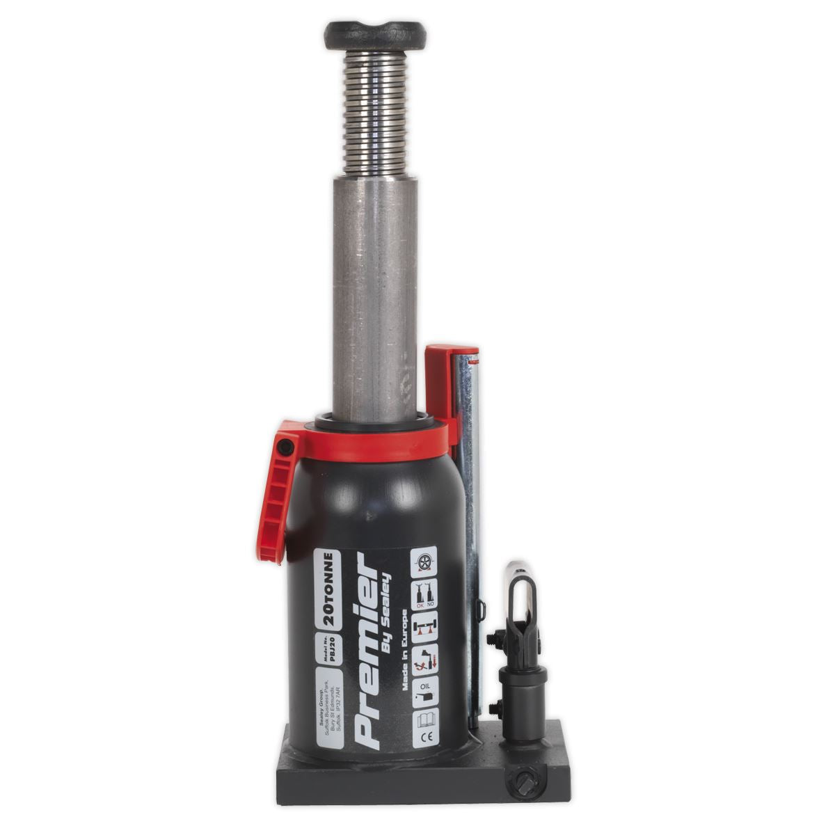 Sealey Premier Bottle Jack 20 Tonne PBJ20