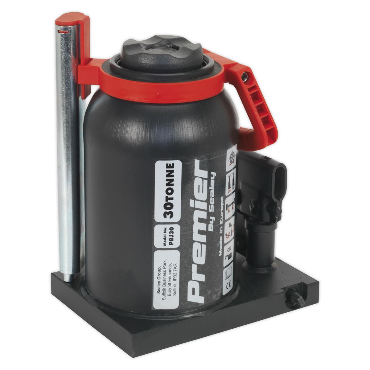 Sealey Premier Bottle Jack 30 Tonne PBJ30