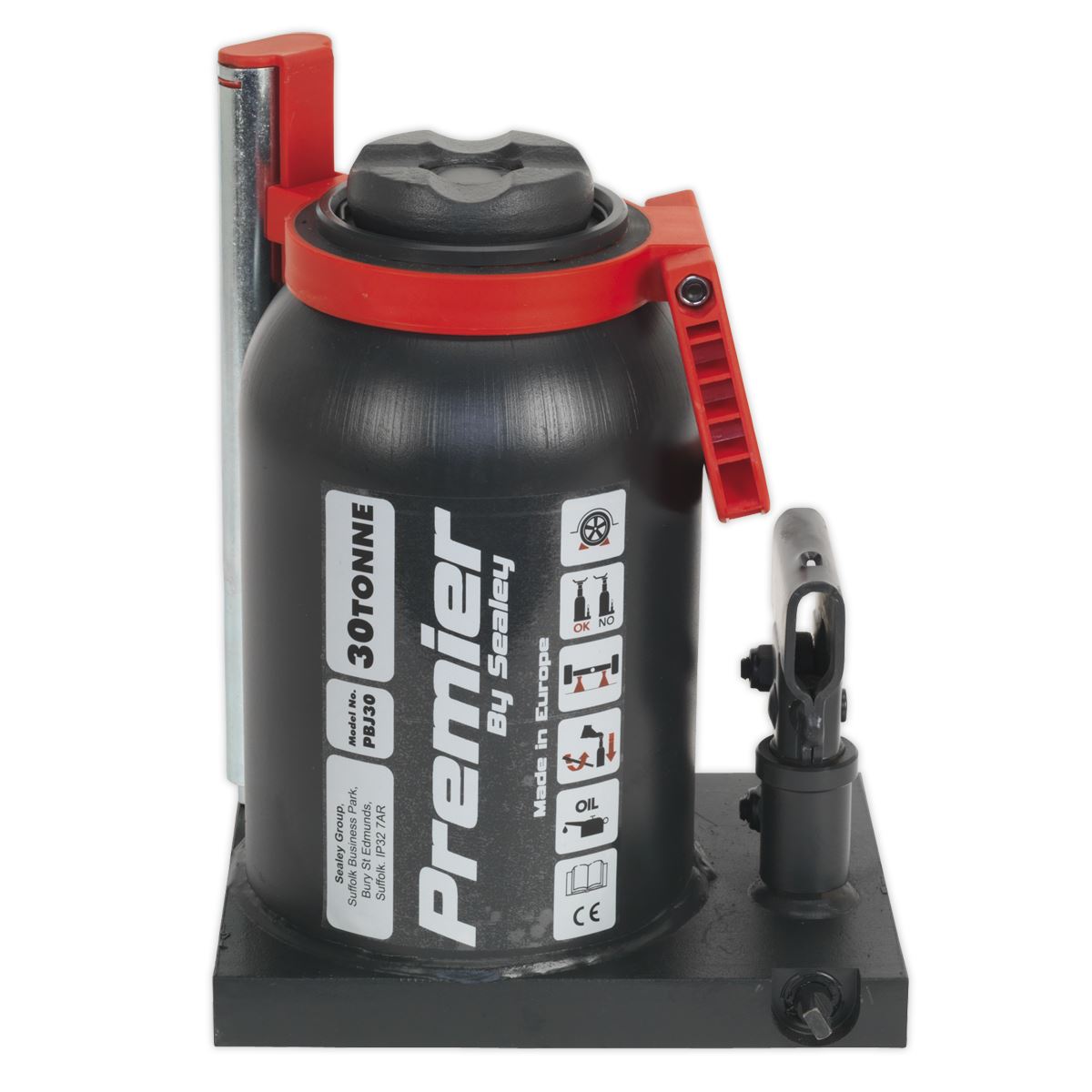 Sealey Premier Bottle Jack 30 Tonne PBJ30