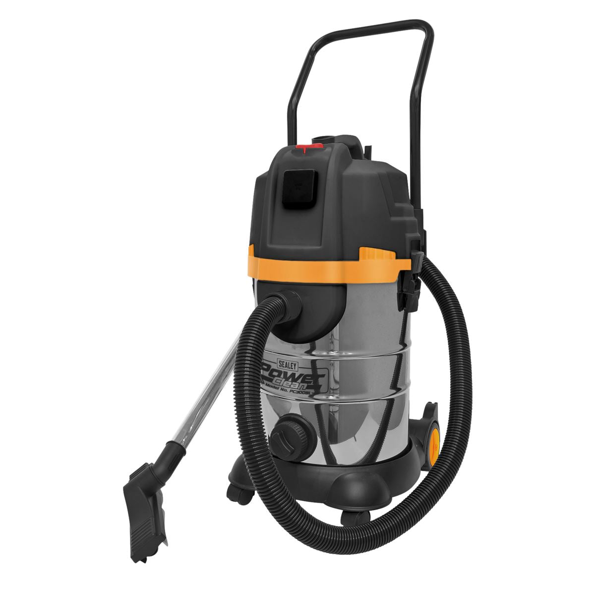 Sealey Vacuum Cleaner Cyclone Wet & Dry 30L Double Stage 1200W/230V PC300BL