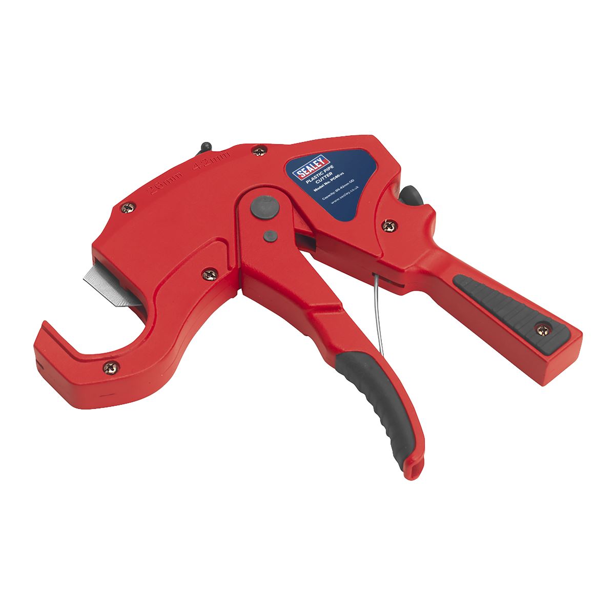 Sealey Plastic Pipe Cutter �6-42mm Capacity OD PC40