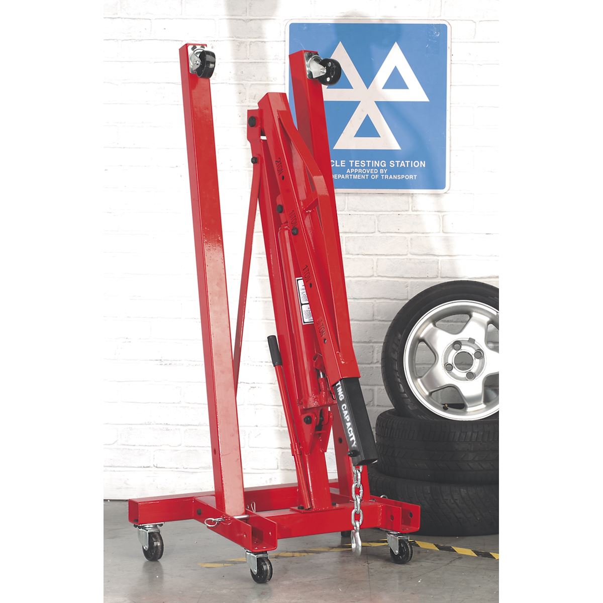 Sealey Folding Engine Crane 2 Tonne PH20