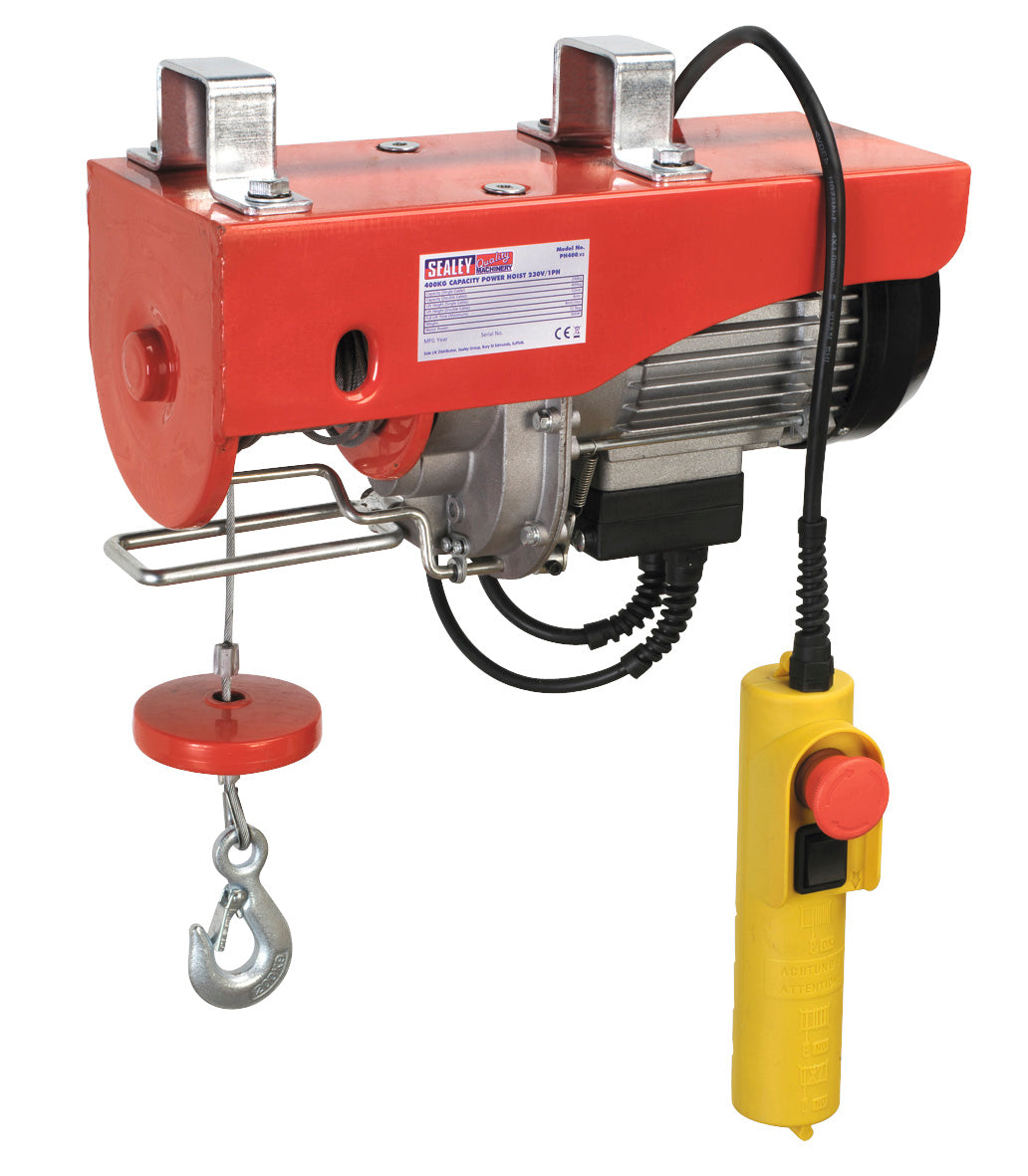 Sealey Power Hoist 230V/1ph 400kg Capacity PH400