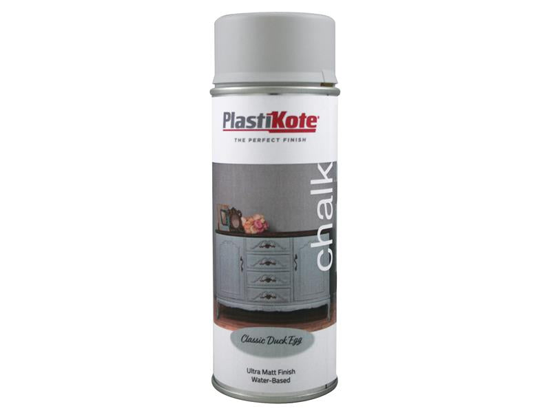 PlastiKote Chalk Finish Spray Classic Duck Egg 400ml PKT27108