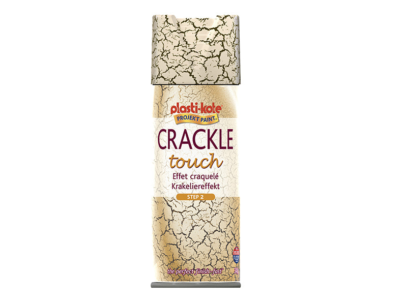 PlastiKote Crackle Touch Spray Brown Base Coat 400ml PKT484
