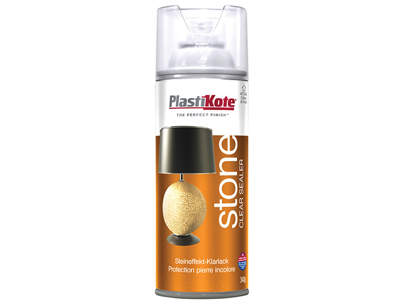PlastiKote Stone Touch Spray Clear Sealer 400ml PKT9432