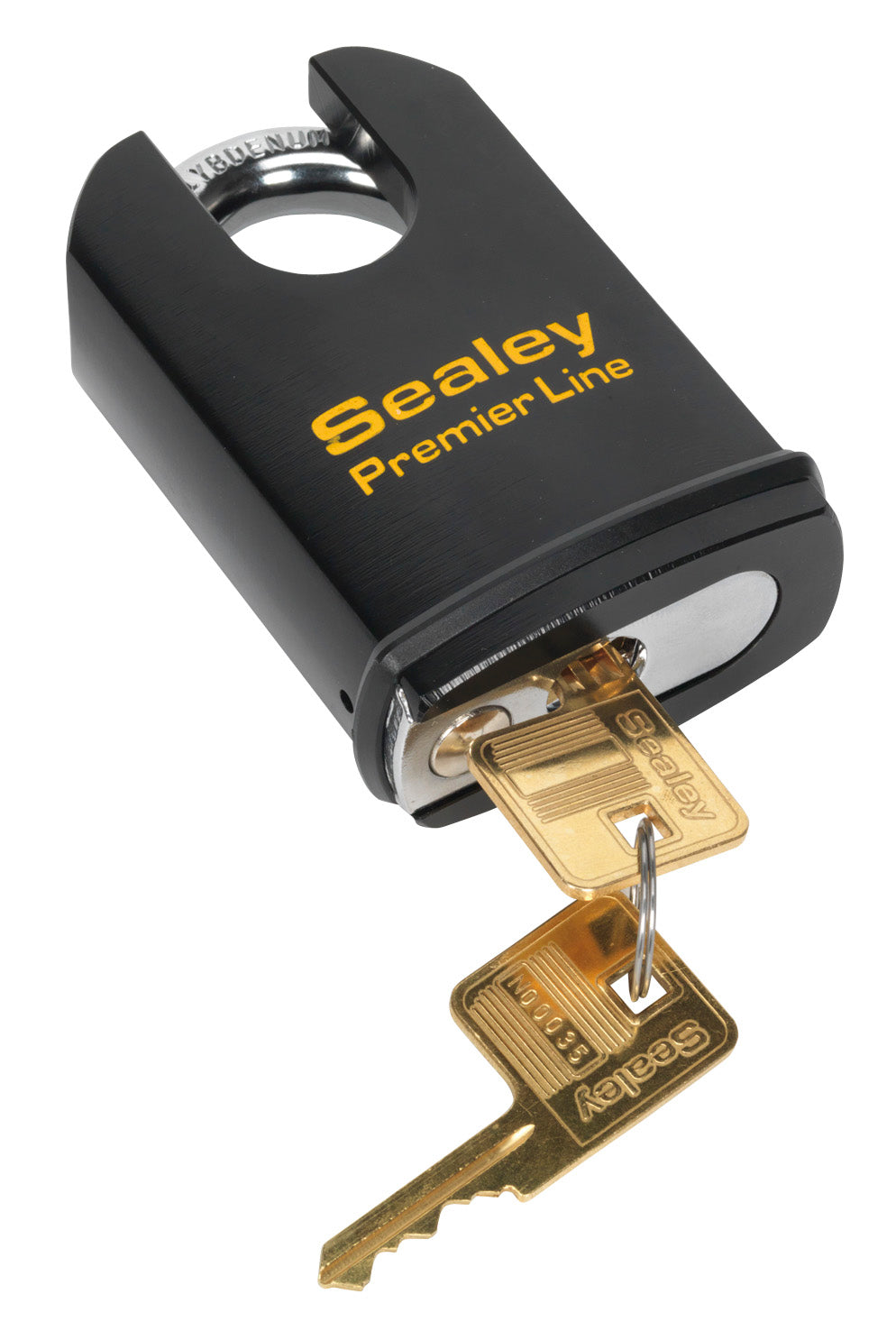 Sealey Steel Body Padlock Shrouded Shackle 61mm PL503S
