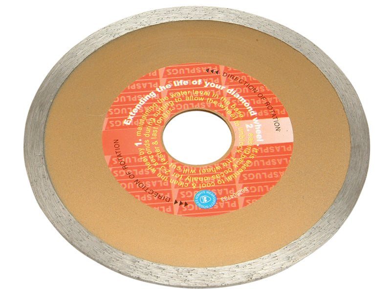 Plasplugs General-Purpose Diamond Wheel 110mm PLARDW110