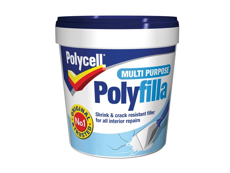Polycell Multipurpose Polyfilla Ready Mixed 1kg PLCMPPR1KGS