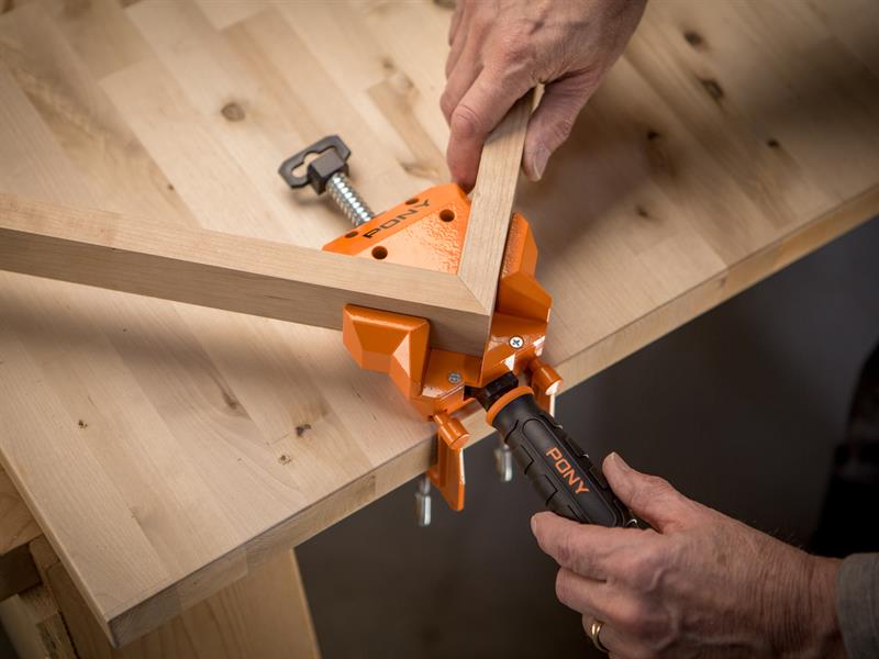 Pony Jorgensen 90 Degree Angle Clamp For Framing And Cabinet Assembly PNY9180