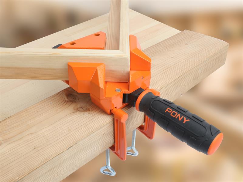 Pony Jorgensen 90 Degree Angle Clamp For Framing And Cabinet Assembly PNY9180