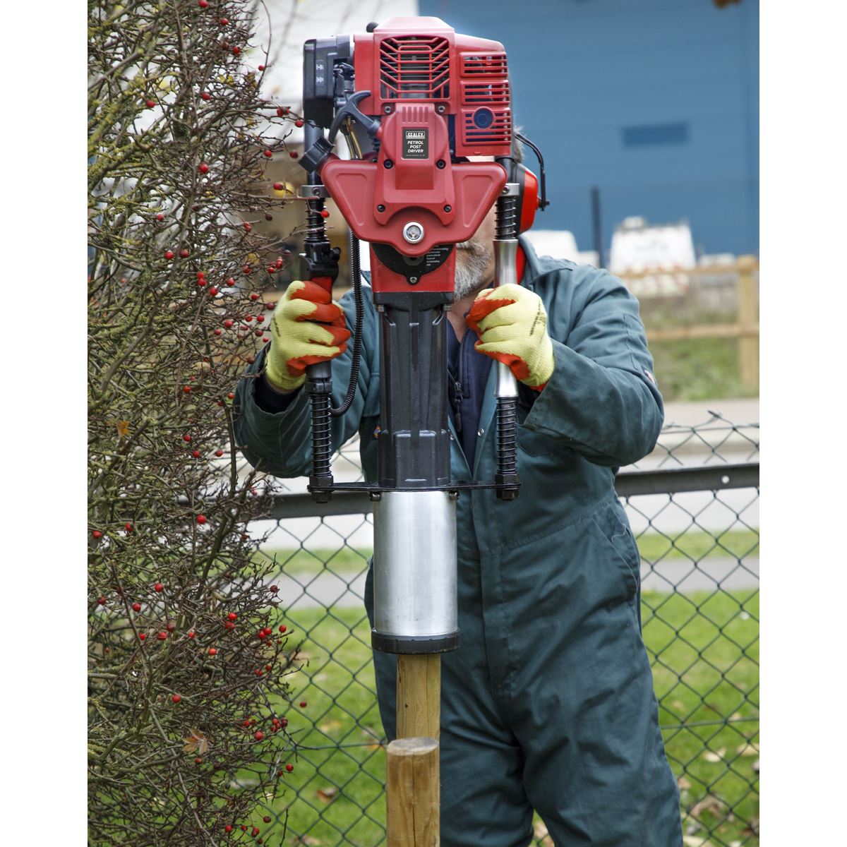 Sealey 2-Stroke Petrol Post Driver �100mm PPD100
