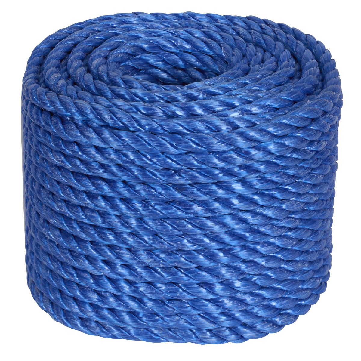 Sealey Twisted Rope Blue 8mm x 30m Polypropylene Split Film PR830