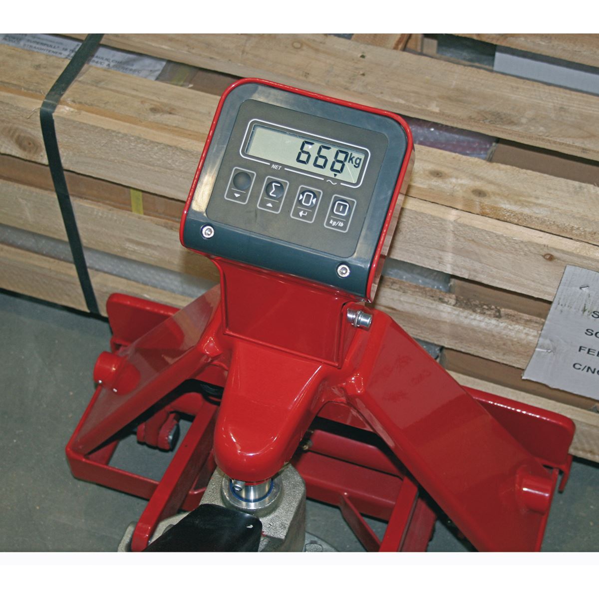 Sealey Pallet Truck with Scales - 2000kg Capacity 1150 x 555mm PT1150SC
