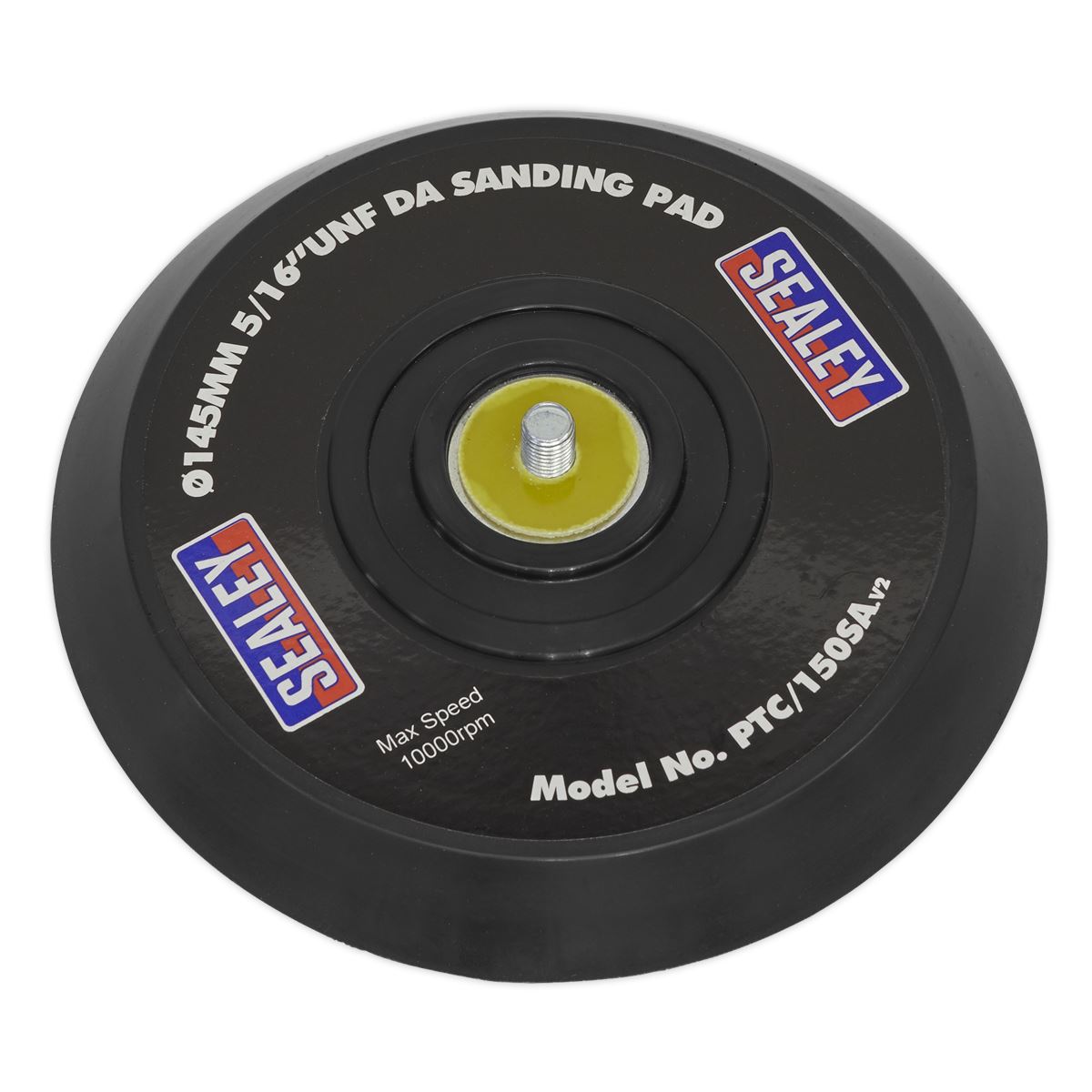Sealey DA Backing Pad for Stick-On Discs �145mm�5/16"UNF PTC/150SA