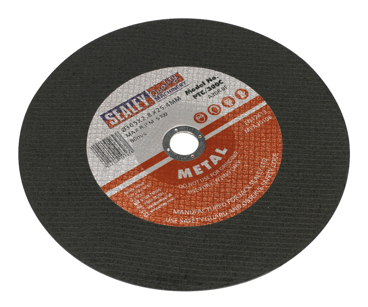 Sealey Cutting Disc �305 x 2.8mm 25.4mm Bore PTC/300C
